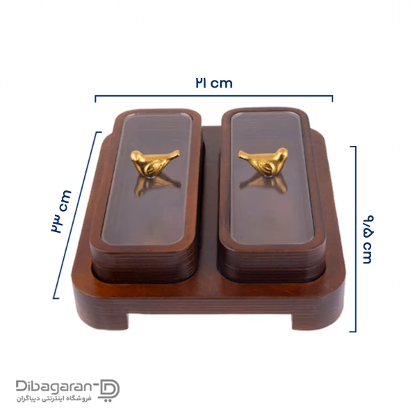 ordori chobi ابعاد اردورخوری دوتایی در دار