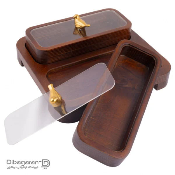 اردو خوری چوبی ایندو وود دو خانه کد 9940/2 اردو خوری چوبی ایندو وود مدل دو خانه کد 9940/2