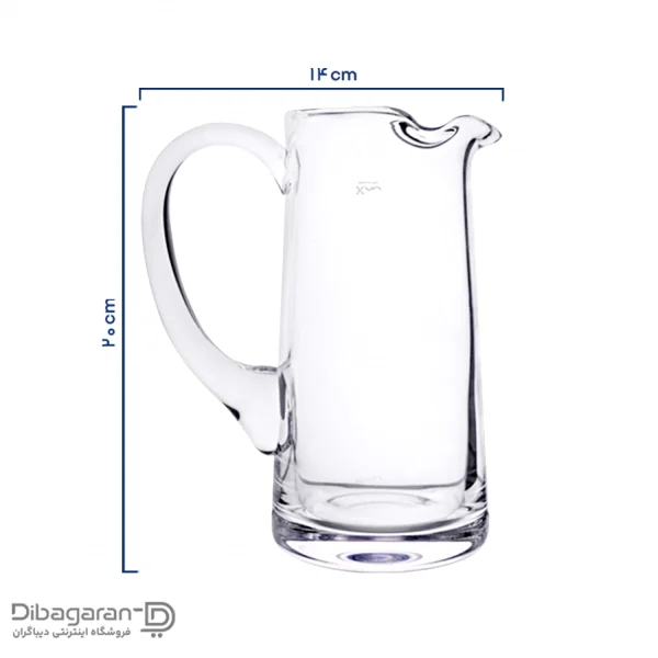 پارچ کریستال پاشاباغچه مدل کونیک کد 28385 خرید و قیمت پارچ کریستال پاشاباغچه مدل کونیک کد 28385