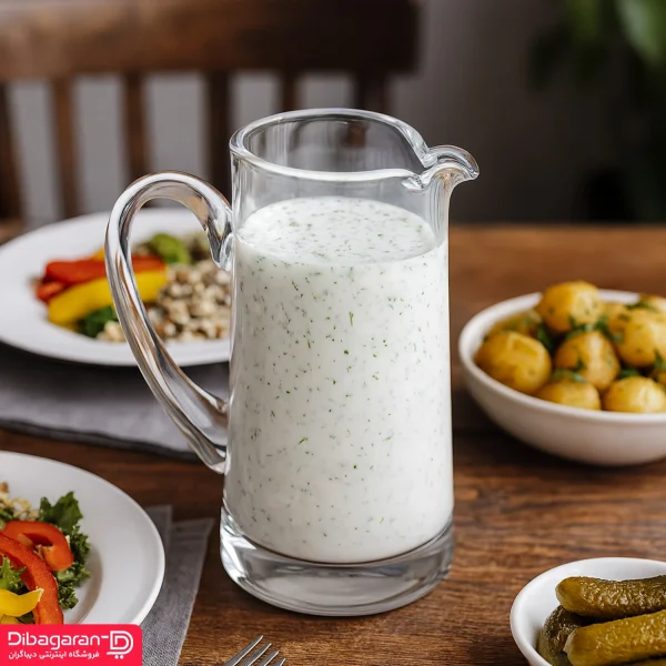 پارچ کریستال پاشاباغچه مدل کونیک کد 28385 خرید و قیمت پارچ کریستال پاشاباغچه مدل کونیک کد 28385