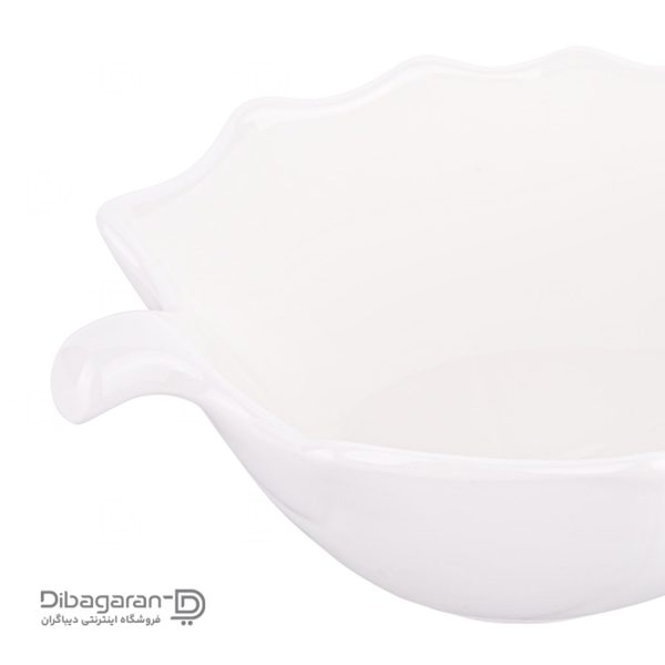 دیتیل ظرف سالاد خوری گلدکیش مدل برگ دیتیل ظرف سالاد خوری گلدکیش مدل برگ