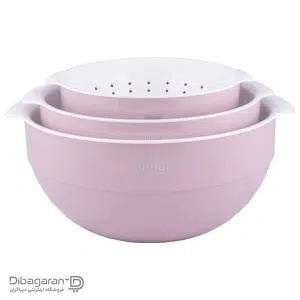 آبکش و لگن 6 پارچه لیمون کد 2066