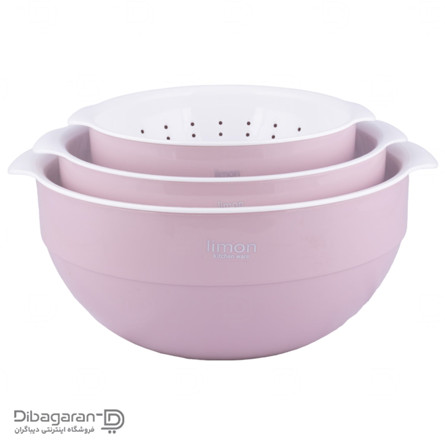 آبکش و لگن 6 پارچه لیمون کد 2066 آبکش و لگن 6 پارچه لیمون کد 2066