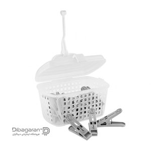 گیره لباس لیمون مدل سبد دار کد 1110