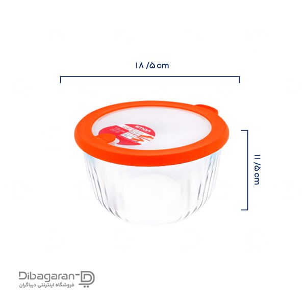 ابعاد ظرف نگهدارنده لیمون 1.8 لیتری کد 2219 ابعاد ظرف نگهدارنده لیمون 1.8 لیتری کد 2219