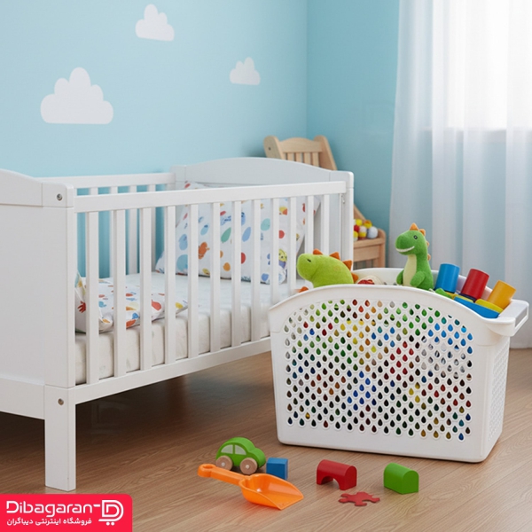 تصویر دکوراتیو سبد نظم دهنده لیمون کد 1938