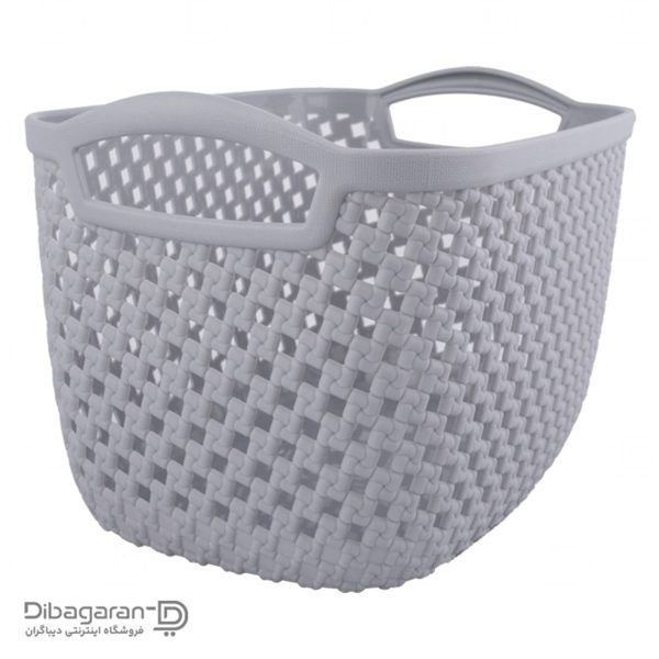 دیتیل سبد پلاستیکی لیمون طرح بافت کد 2140