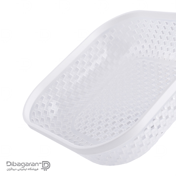 نمای درون سبد نان و سبزی طرح بافت لیمون کوچک کد 2146