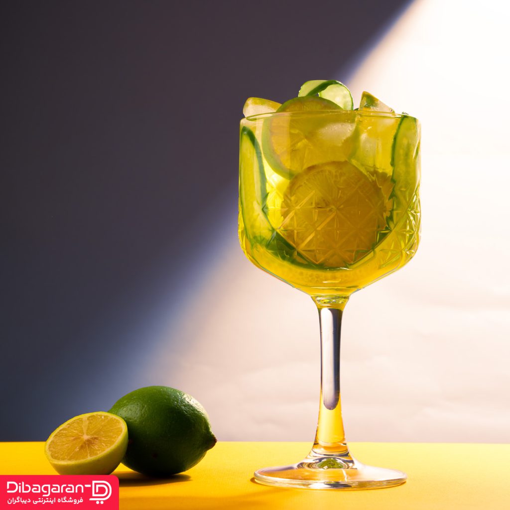 لایف استایل گیلاس بلور پاشاباغچه مدل تایملس 4 عددی کد 440237