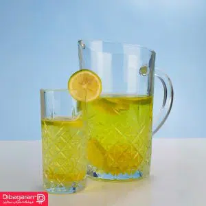 پارچ بلور پاشاباغچه مدل تایملس کد 55332