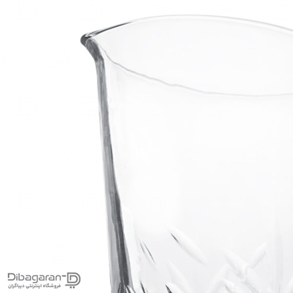 نمای کنار ابعاد پارچ بلور پاشاباغچه مدل تایملس نمای کنار ابعاد پارچ بلور پاشاباغچه مدل تایملس