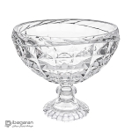 نمایش از جلو آجیل خوری پایه دار پیرلس مدل آکوامارین کد 72200W