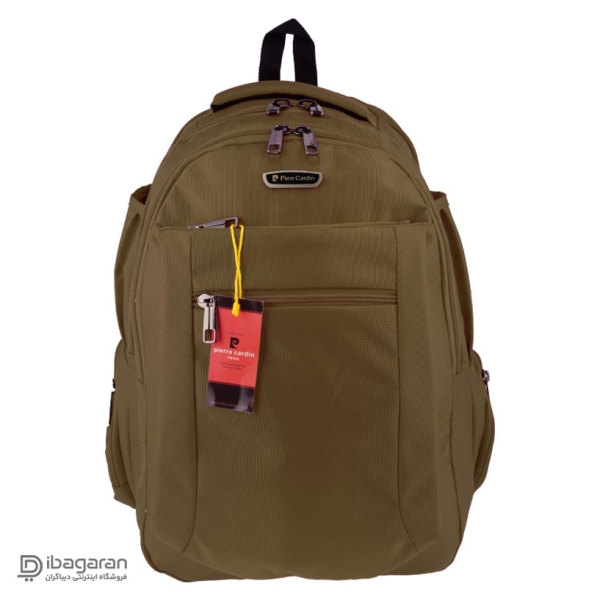 کوله پشتی لپ تاپ پیر کاردین فیلی کوله پشتی لپ تاپ پیر کاردین بژ