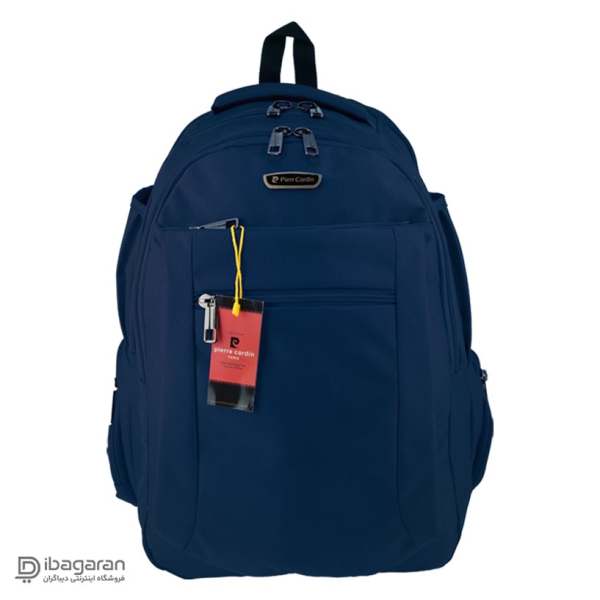 کوله پشتی لپ تاپ پیر کاردین سرمه ای کوله پشتی لپ تاپ پیر کاردین سرمه ای