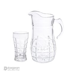 پارچ و لیوان پیرلس مدل آکوامارین کد 801300W