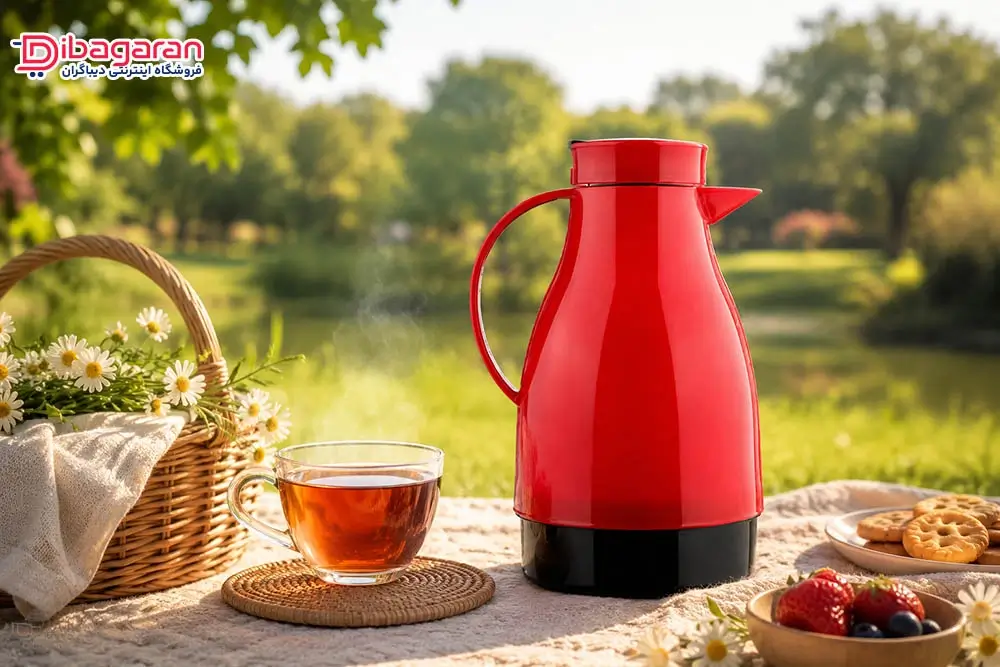 فلاسک ملامین 1.3 لیتر ریور مدل 8626