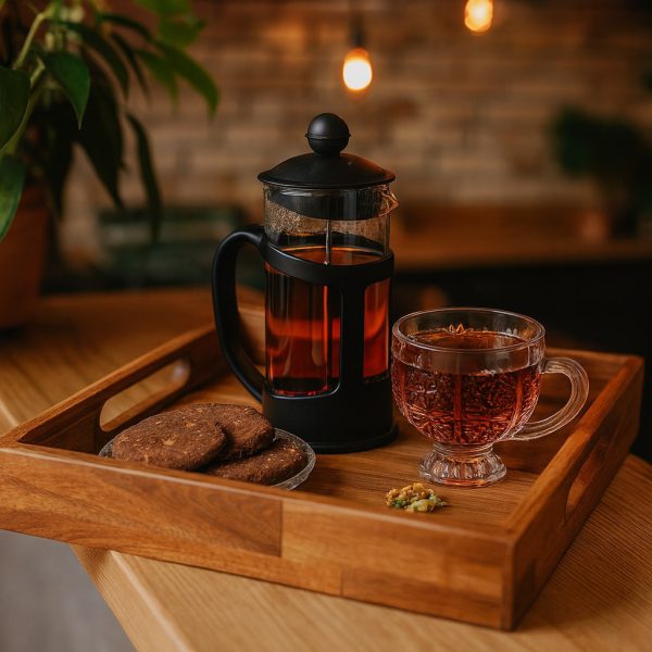 لایف استایل سینی چوبی یاکا مدل آکاسیا مربع لایف استایل سینی چوبی یاکا مدل آکاسیا مربع