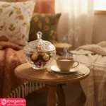 شکلات خوری شفاف پیرلس مدل 01000W مناسب پذیرایی