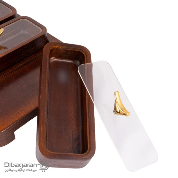 اردو خوری چوبی ایندو وود مدل سه خانه کد 9940/3 خرید و قیمت اردو خوری چوبی ایندو وود مدل سه خانه کد 9940/3