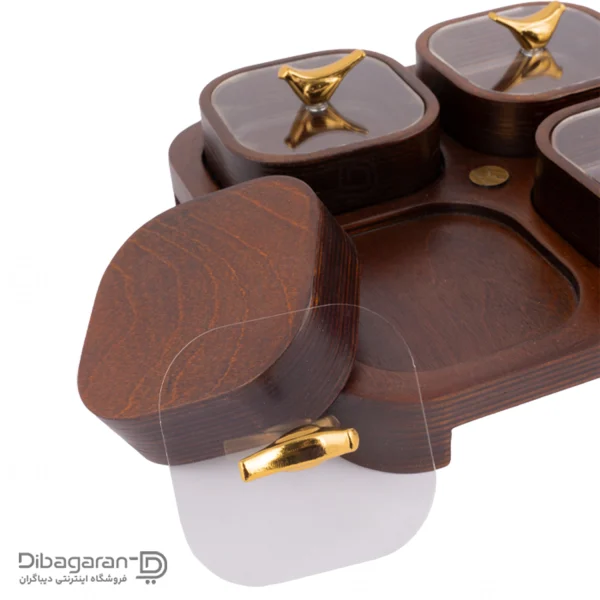 جزئیات اردو خوری چوبی ایندو وود 9940/4 جزئیات اردو خوری چوبی ایندو وود چهار خانه کد 9940/4