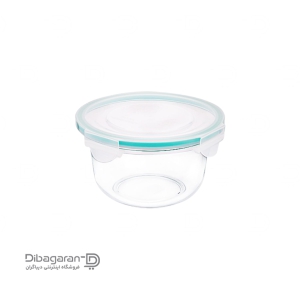 ظرف نگهدارنده شیشه ای لیمون 1.2 لیتر کد 2077