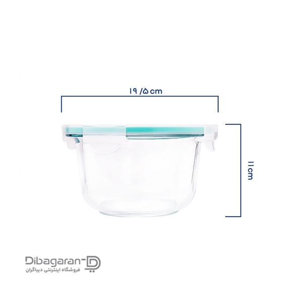 ابعاد ظرف نگهدارنده شیشه ای لیمون 1.2 لیتر کد 2077 ابعاد ظرف نگهدارنده شیشه ای لیمون 1.2 لیتر کد 2077