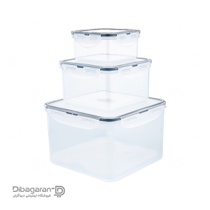 ظروف نگهدارنده 6 تکه لیمون کد 778