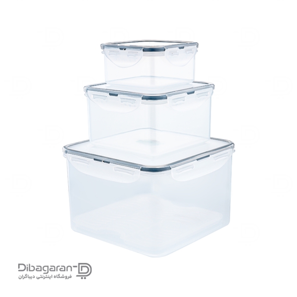 ظروف نگهدارنده 6 تکه لیمون کد 778