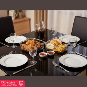 ظرف نگهدارنده لیمون 3 عددی مدل 2048