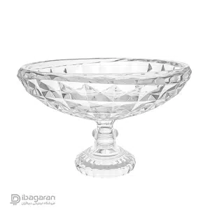 میوه خوری بلور پایه دار پیرلس مدل آکومارین کد 71700W