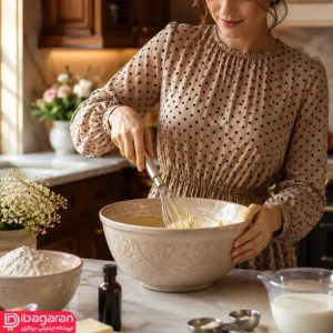 همزن استیل آشپزخانه یونیک برای ترکیب مواد غذایی