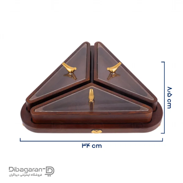 اردو خوری چوبی ایندو وود مدل مثلثی سه خانه کد 9940/33 خرید و قیمت اردو خوری چوبی ایندو وود مدل مثلثی سه خانه کد 9940/33