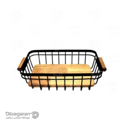 سبد نان چوبی یونیک مدل مستطیل کوچک کد UN-2909