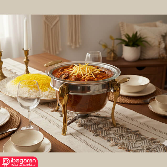 سوفله سوپ خوری سافینوکس مدل الماس KD910 نقره ای