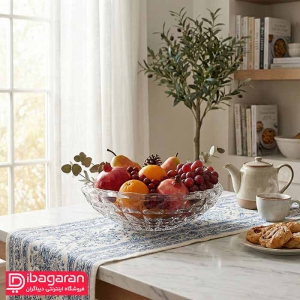 میوه خوری بلور پیرلس مدل آکومارین کد 62400W