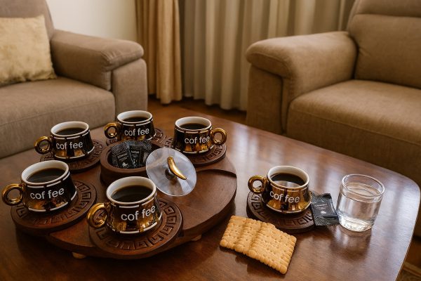 لایف استایل ست قهوه خوری ایندو وود کد 90160 لایف استایل ست قهوه خوری ایندو وود کد 90160