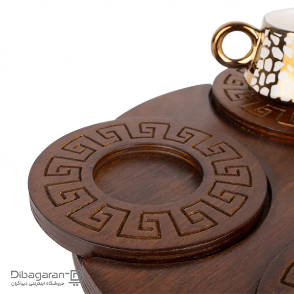 ست قهوه خوری ایندو وود کد 90140 خرید و قیمت ست قهوه خوری ایندو وود کد 90140