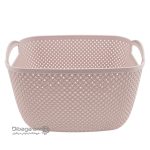 سبد رخت لیمون طرح بافت کد 2137