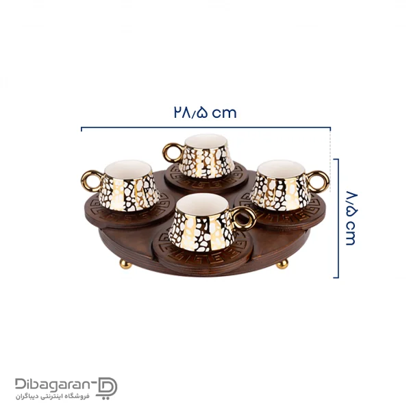 ست قهوه خوری ایندو وود کد 90140 خرید و قیمت ست قهوه خوری ایندو وود کد 90140