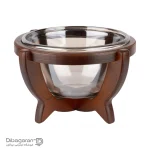 خرید و قیمت سوفله سالاد خوری ایندو وود کد 9915/18