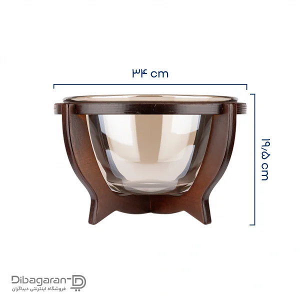 سوفله سالاد خوری ایندو وود کد 9915/28 خرید و قیمت سوفله سالاد خوری ایندو وود کد 9915/28