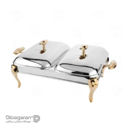 سوفله خوری دوقلو سافینوکس مدل الماس کد KD707 طلایی