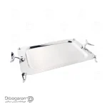 سینی استیل سافینوکس مدل فلیم مستطیل کد 510