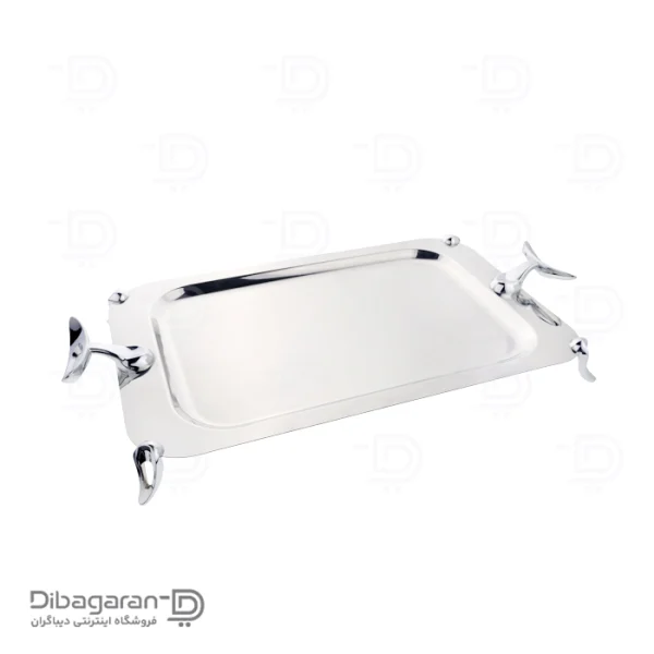 سینی استیل سافینوکس مدل فلیم مستطیل کد 510 سینی استیل سافینوکس مدل فلیم مستطیل کد 510
