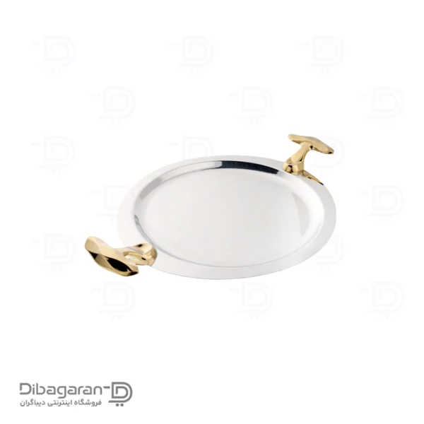 سینی استیل سافینوکس مدل الماس گرد کد 425 سینی استیل سافینوکس مدل الماس گرد کد 425