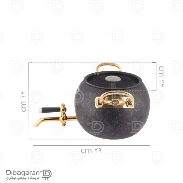 کتری قوری گرانیتی ریور کد 5862 (3) ابعاد کتری قوری گرانیتی ریور کد 5862