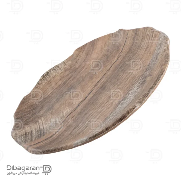 بررسی بشقاب ملامین ساور طرح چوب کد 43028si