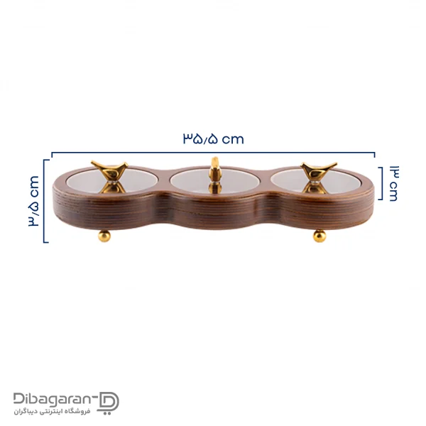 اردو خوری چوبی ایندو وود مدل سه خانه کد 9920/3 خرید و قیمت اردو خوری چوبی ایندو وود مدل سه خانه کد 9920/3