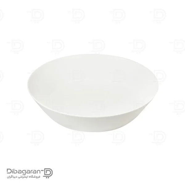 Zarin S-form deep plate size 19 بشقاب گود چینی زرین فرم اس سایز 19