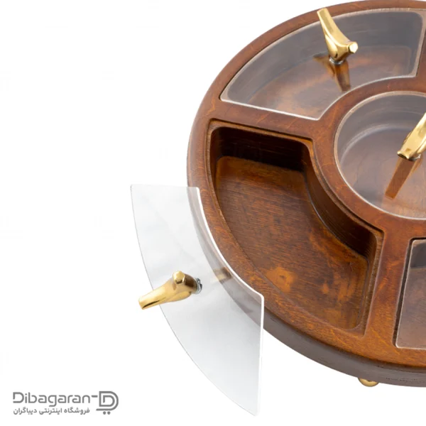 اردو خوری چوبی ایندو وود مدل پنج خانه کد 9920/55 خرید و قیمت اردو خوری چوبی ایندو وود مدل پنج خانه کد 9920/55